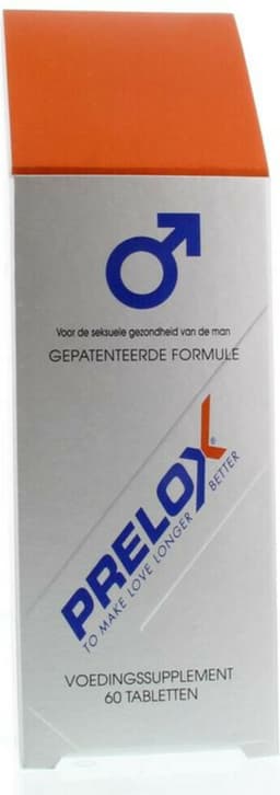Prelox for men - 60 stuks - Erectiepillen — thumbnail 1