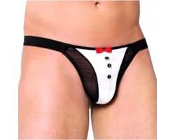Thong 4433 - white Onesize S t/m L – Witte Elegantie