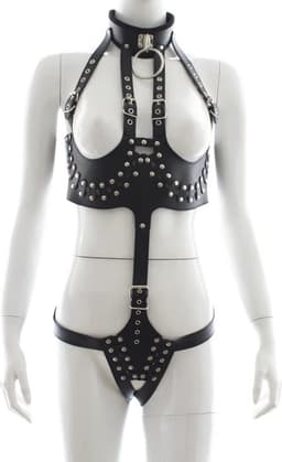 vscnovelty® Fetish dress - zwart — thumbnail 1