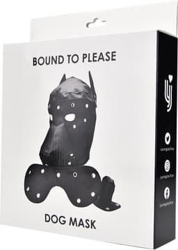 N12240 – Power Escorts Dog Mask – BDSM Masker — thumbnail 4