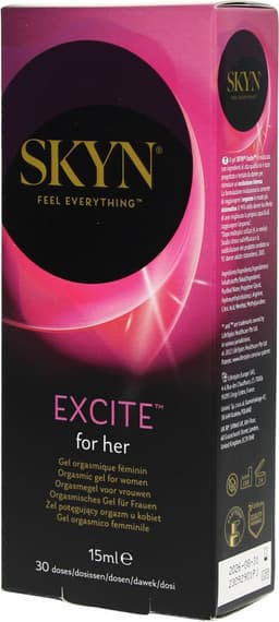 Unimil - Skyn Feel Everything Excite Gel Amplifying Orgasm At Woman 15Ml — thumbnail 1