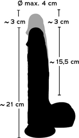 Stotende Dildo met Afstandsbediening beige — thumbnail 4