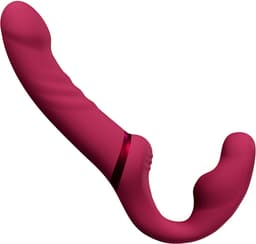 Lovense - Lapis Strapless Strap-on Vibrator - Roze — thumbnail 4