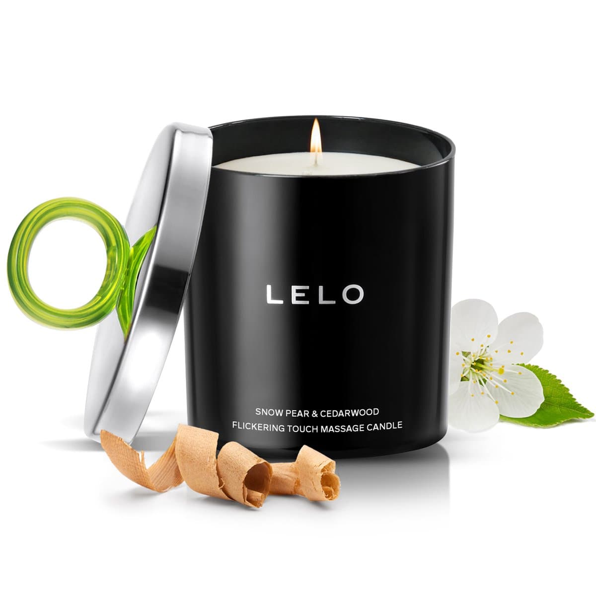 LELO – Massagekaars – Snow Pear & Cedarwood — afbeelding 1