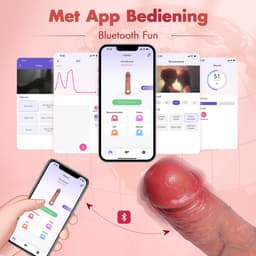 IntiMate® PowerRise - Penis Sleeve met Vibratie - Stimulerende Penisverlenger met App-bediening - Ballenstrap met Slot - Veilige Silicone Materiaal - Waterdichte Lustversterker — thumbnail 5