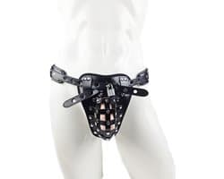 BamBella ® - Kuisheidskooi voor mannen - Kuisheids gordel man penis kooi Strap band bondage