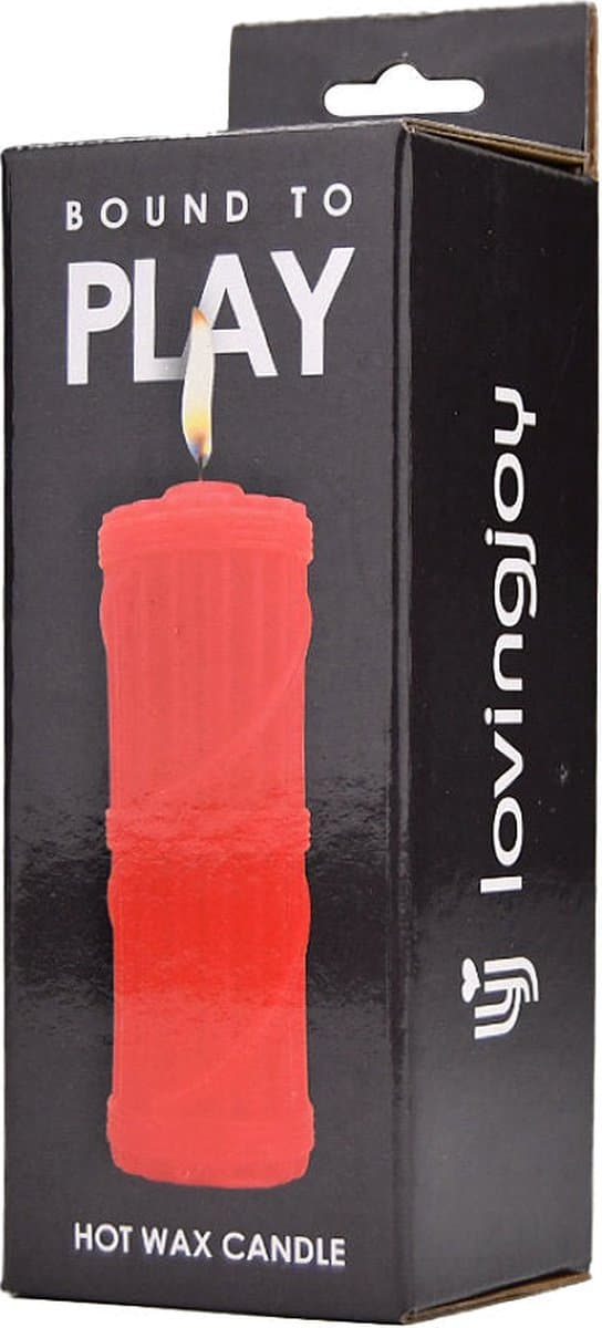 Power Escorts Bound to Play - Hot Wax Fat Candle Red Candle Low Temperature — afbeelding 1