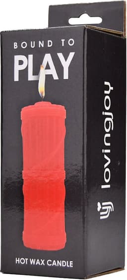 Power Escorts Bound to Play - Hot Wax Fat Candle Red Candle Low Temperature — thumbnail 1