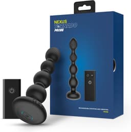 Nexus Tornado Probe Roterende Anaal Vibrator - 27 Combinaties - 6 Vibratiestanden - 6 Pulsatiestanden - 3 Rotatiesnelheden - Draadloze Afstandsbediening 8 Meter - Waterproof IPX7 - USB Oplaadbaar - Siliconen - Beginners en Ervaren Gebruikers — thumbnail 5
