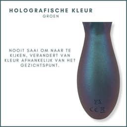 SlipperyHeights® Trista - Tentakel Vibrator - Clitoris en G-Spot Stimulatie - 9 Krachtige Standen - Dildo - Tepel Stimulator - Siliconen Sex Toy voor Vrouwen - LCD Scherm - Holografisch Groen — thumbnail 10
