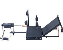 De Bevrijdende Squirt bondagemeubel met sexmachine - BDSM meubel- stille krachtige sexmachine - sexmachine met afstandsbediening - kinky - bondageset