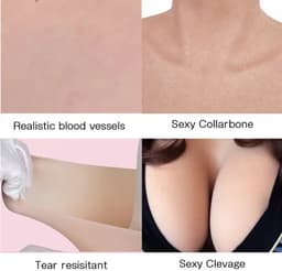 Siliconen Borsten-Big Boobs- Cup Z- Nep Borsten- travestiet- nep Borsten- Crossdresser — thumbnail 3