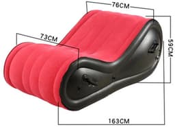 Sex Stoel - Sex Kussen - Sex Sofa - Stevig Sex Kussen - Sexmeubel - Sex Chair - Seks Stoel - Seksstoel 4 Riemen - Voor Mannen & Vrouwen - Seksspeeltjes - Seksspeeltjes Inclusief Handboeien - Bdsm Meubels — thumbnail 1