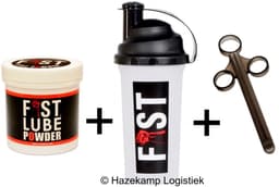 Fist Lube Poeder voor 10 liter glijmiddel met Fist Lube Shaker en de Fist Lube Shooter — thumbnail 1