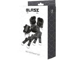 Blaze bed bondage set - Zwart