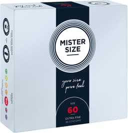 Mister Size - 60 - Ultra Dunne XL condooms 36 stuks — thumbnail 6
