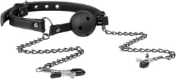 PleazureX - Fetish Series - gag tepelklemmen - fetisj - gag tepelklemmen set - kinky — thumbnail 2