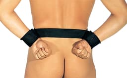 CHPN - Handboeien - Taille Handboeien - Zwart - Seksspeeltje - Rollenspel - Erotiek — thumbnail 2