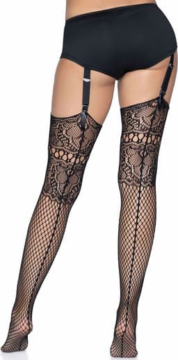 Fishnet backseam stockings — thumbnail 3