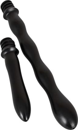 You2Toys – Anal Shower met 2 Verschillende Plugs en Doucheslang voor Dubbel Genot Deluxe Uitvoering – Zwart — thumbnail 3