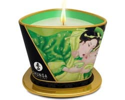 Shunga - Massagekaars - Exotic Green Tea