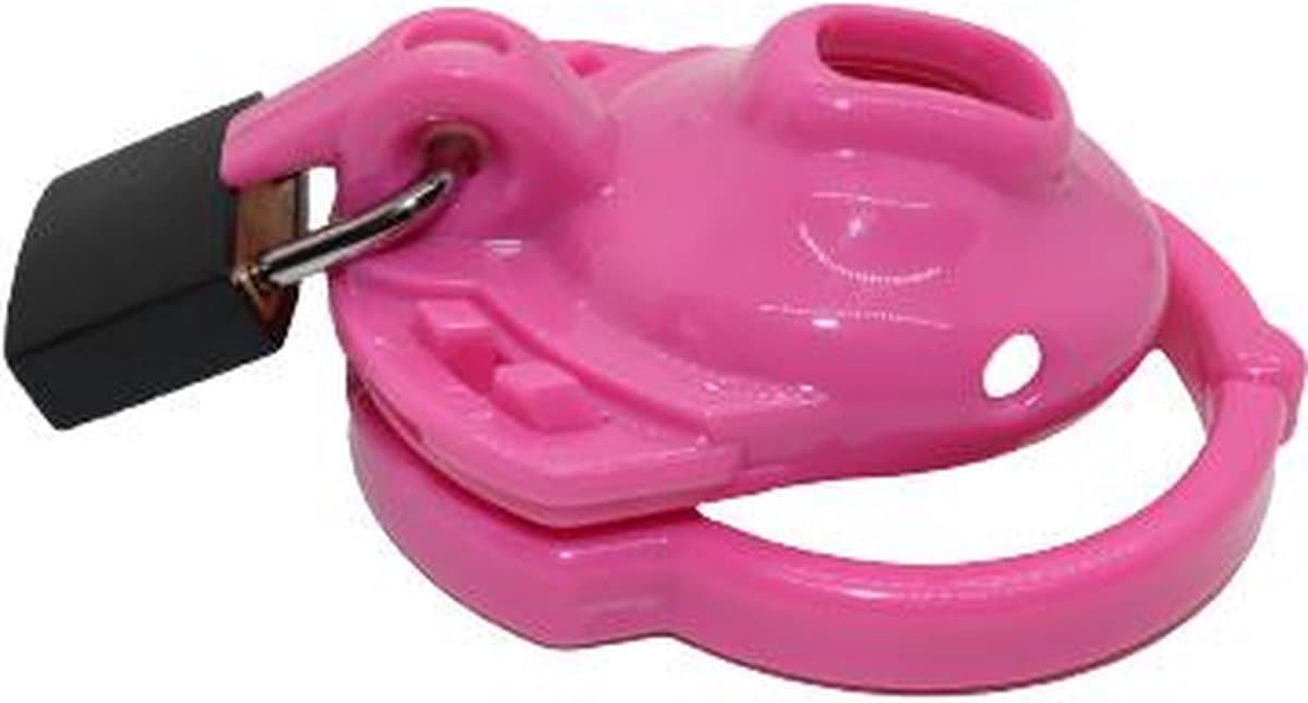 The Vice - Clitty - Kuisheidskooi - Peniskooi - Chastity Cage Voor Kleine Penis - Roze — afbeelding 1