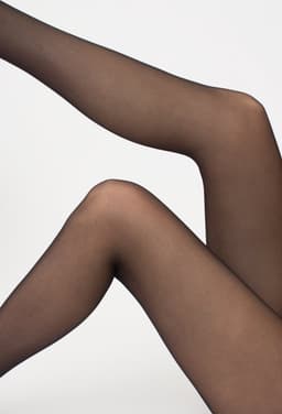 GIULIA Panty - Intimo 20 - Open Kruis Panty - Strippanty - Erotiek - 20 Den - Medium - Zwart — thumbnail 3