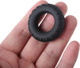 Banoch | Cockring set van zwart siliconen | 4 delig | penisring — thumbnail 14
