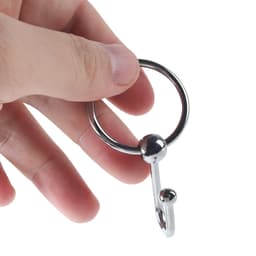 Banoch - Spermstopper Basic 25 mm - penisplug - metaal - sperma stopper eikelring — thumbnail 2