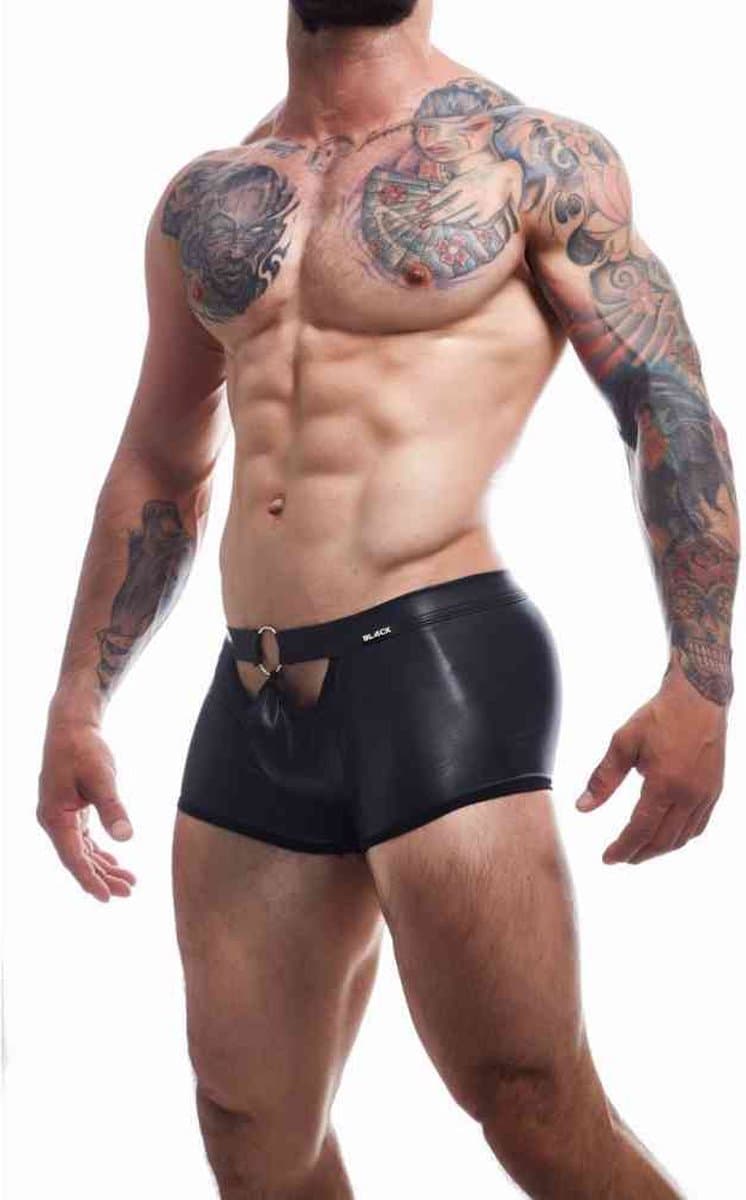 CUT4MEN Bl4ck03 Peekaboo Mini Pants — afbeelding 1