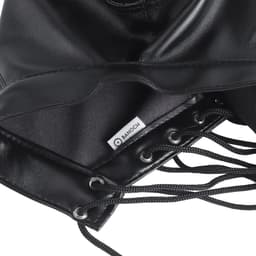 Banoch - Zwart PU leren Masker - BDSM — thumbnail 2