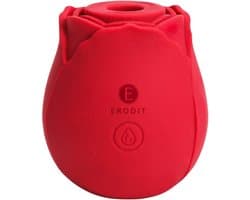 De Roos luchtdruk vibrator - Luxe vibrator voor vrouwen - Bef- Zuig - Clitoris -- 7 zuig vibratie standen Sex speeltje, Sex toys, Erotiek Voor Vrouwen