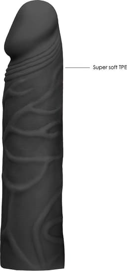 Shots - RealRock Peniskoker - 17 cm black — thumbnail 5