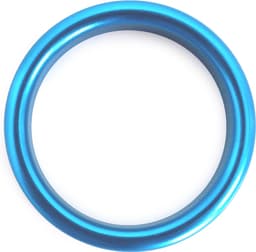 Kiotos - Aluminium Lichtgewicht Cockring - Blauw 45 mm — thumbnail 2