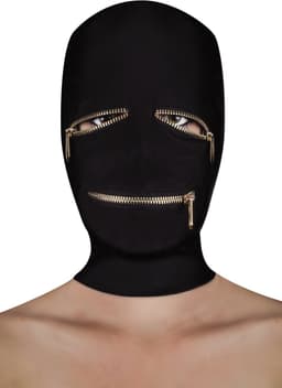 BDSM masker met ritsjes over de ogen en mond — thumbnail 3