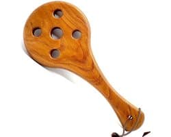 Black Label - Bullseye - Houten Spanking Peddel