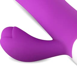 Teazers - Tarzanbocht Vibrator - Rabbit Vibrator - Vibrators voor Vrouwen - Sex Toys voor Vrouwen - Vibrators - G-Spot Vibrator - Clitoris Stimulator - Paars — thumbnail 4
