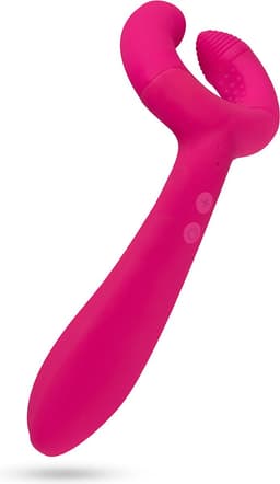 Teazers - Koppel Vibrator - Perfecte Vibrator voor Koppels - Vibrator - Sex Toys voor Mannen en Vrouwen - Vibrators - Dildo - Cockring - Prostaat Vibrator voor Mannen - Anale Speeltjes - Vibrators voor Vrouwen - Roze — thumbnail 8