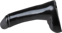 All Black Realistische Dildo zwart — thumbnail 2