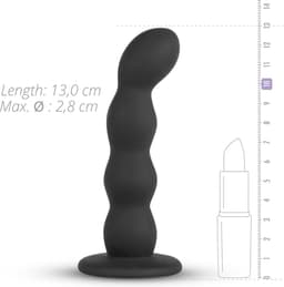 Teazers - Siliconen Strap On - Voor Pegging - Sex Toys voor Vrouwen - LHBTIQ - Strapon - Strapon Voorbinddildo - Zwart — thumbnail 7