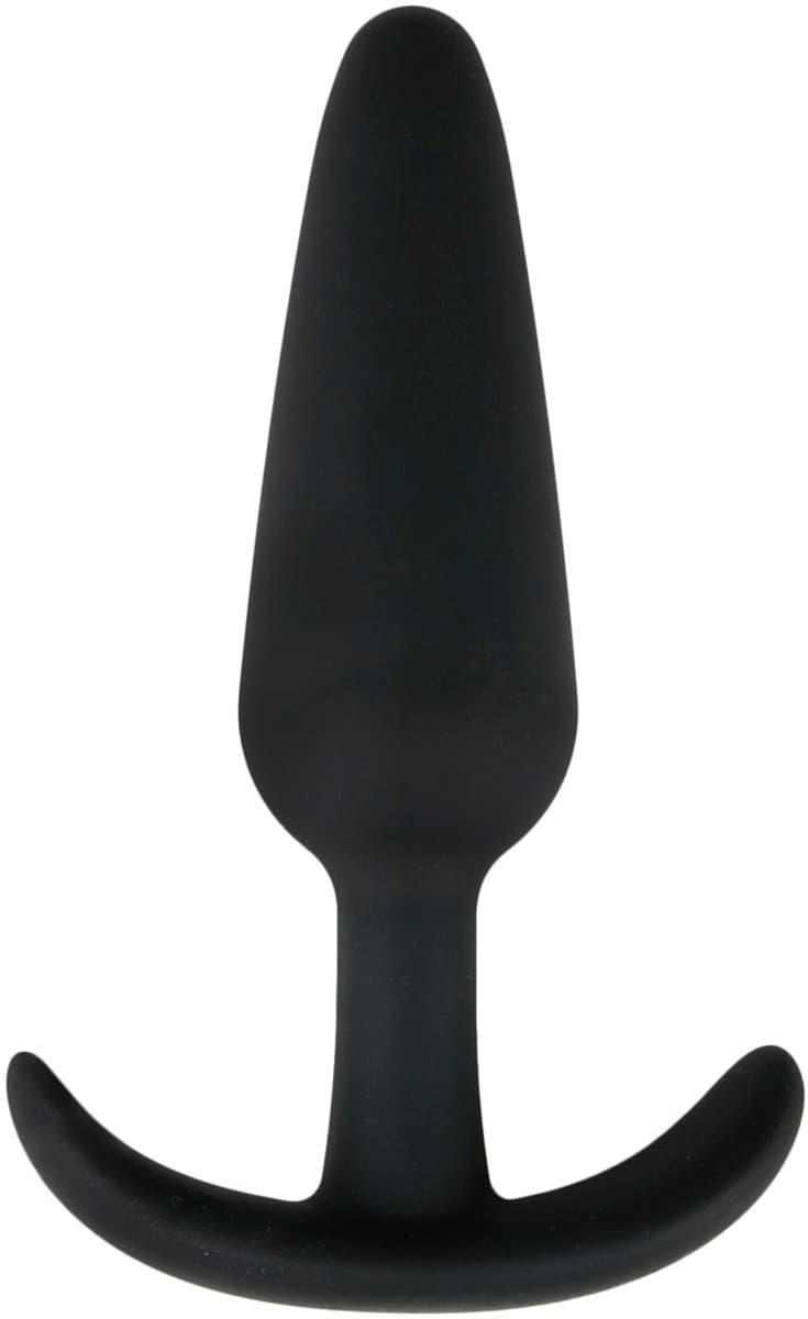 EasyToys - Grote Buttplug met Handvat - Buttplugs - Anal Plug - Sex Toys voor Vrouwen en Mannen - Seksspeeltjes - Zwart — afbeelding 1