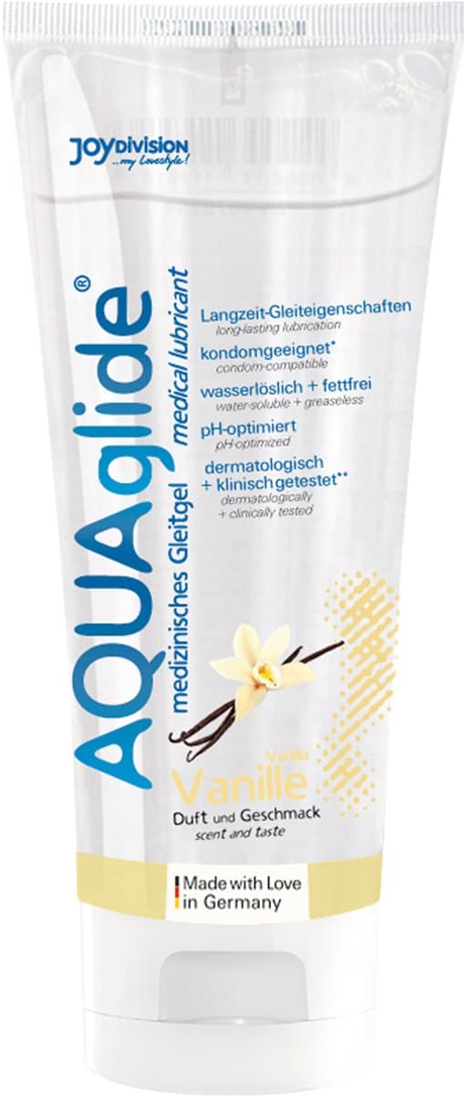 AQUAglide - Glijmiddel Vanille - 100 ml — afbeelding 1