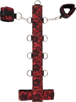 Bad Kitty – Complete Boeien Set voor Hals en Pols met Extra O Ringen – Rood — thumbnail 2