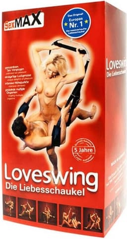 Joy Division Love Swing Seksschommel - Zwart — thumbnail 2