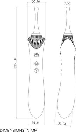 Zalo - Bess 2 - Clitoral Vibrator - Obsidian Black — thumbnail 14