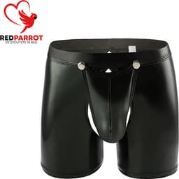 Latex heren short - open kruis - penis vak - BDSM — thumbnail 2