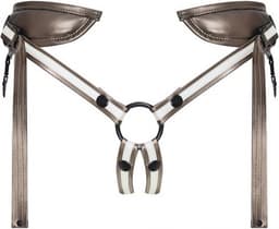 Strap-On-Me - Strap-on Harnas - PVC Leatherette - Desirous - Brons — thumbnail 4
