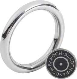 Banoch | Cockring Metaal | Ronde Metalen Penisring ∅ 45 mm | 7,5 mm Dik | Stevig & Glanzend — thumbnail 5