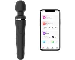 Lovense - Domi 2 - Mini Wand Massager - Wand Vibrator - Vibrator - Wandvibrator - Vibrators voor Vrouwen - Sex Toys voor Mannen en Vrouwen - Vibrators - Clitoris Stimulator - Oplaadbaar - Zwart