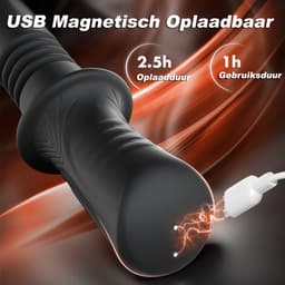 IntiMate® Samurai - Luxe G-Spot Viberator met 10 Krachtige Vibraties & 3 Stoot Standen - Dildo Stimulator met Laag Geluidsniveau - Ergonomisch Ontworpen Seksspeeltje - Veilig Lichaamsmateriaal - Waterdicht & USB Magnetisch Oplaadbaar — thumbnail 7